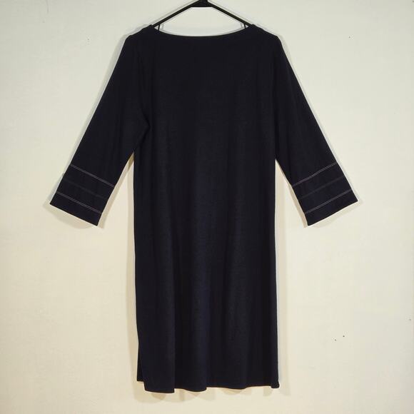 J. Jill Women's Black Pullover Embroidered Dress. Size Small. - Picture 5 of 5